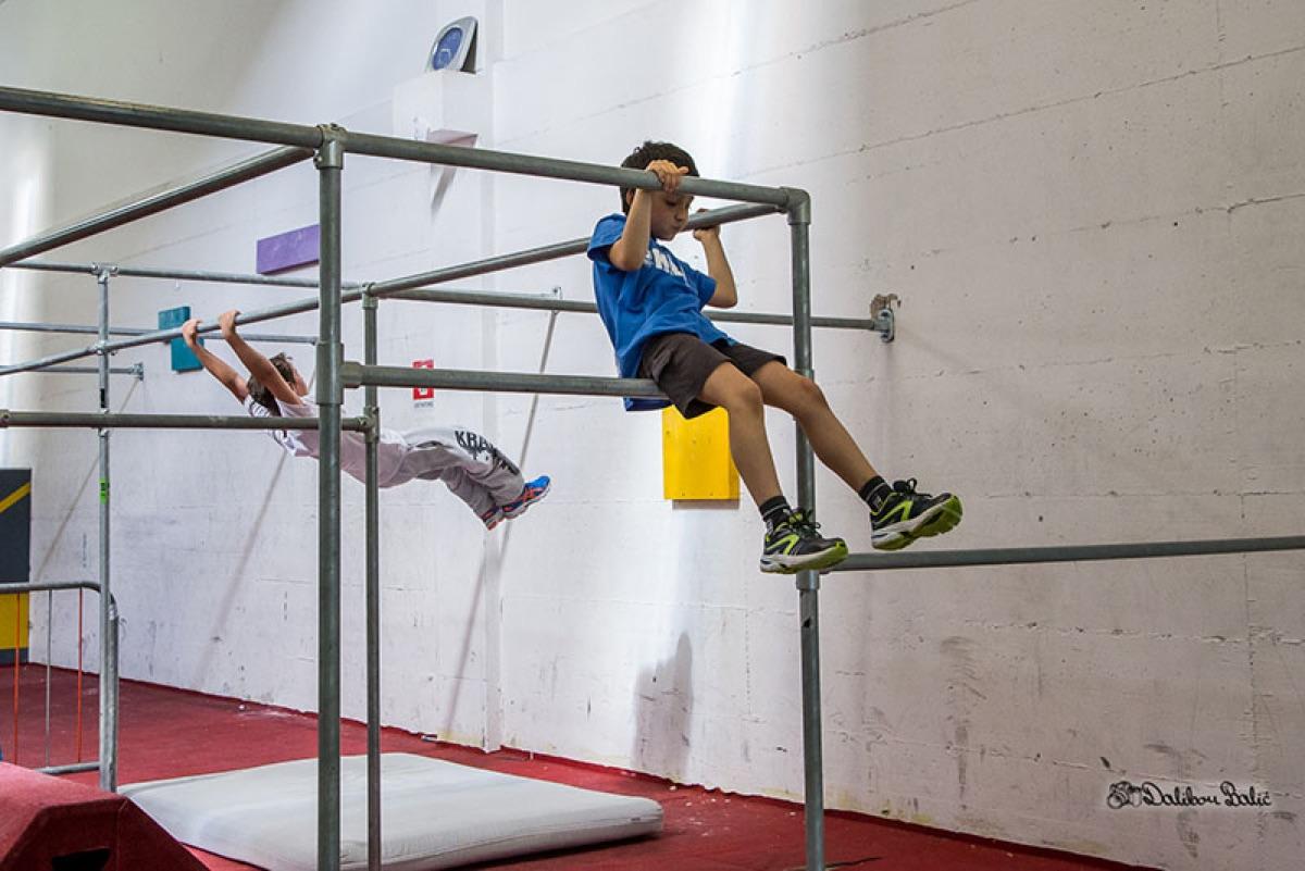 Parkour per bambini dai 5 ai 7 anni
